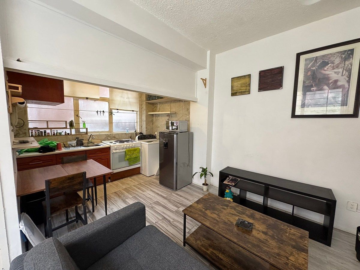 Department for rent, Nogales Roma South CDMX, photo 1 of 12