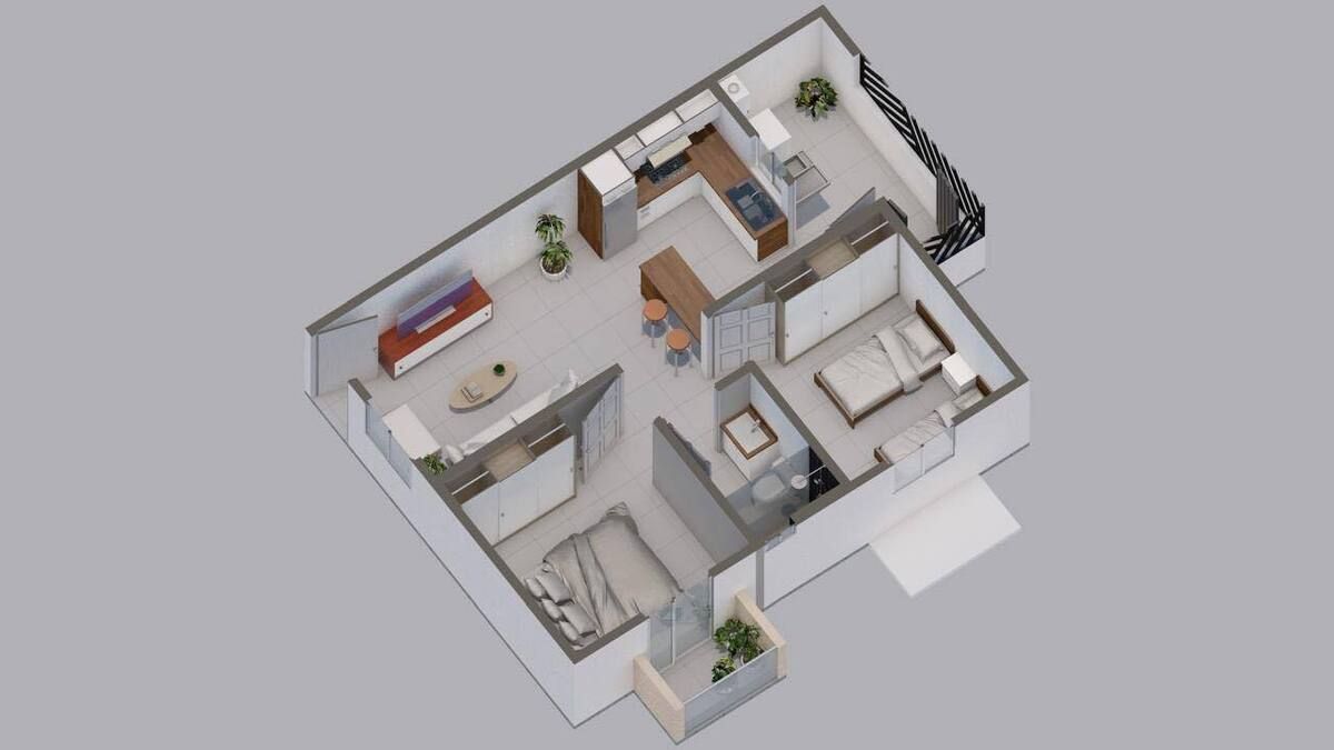 2 de 8: Planta arquitectónica