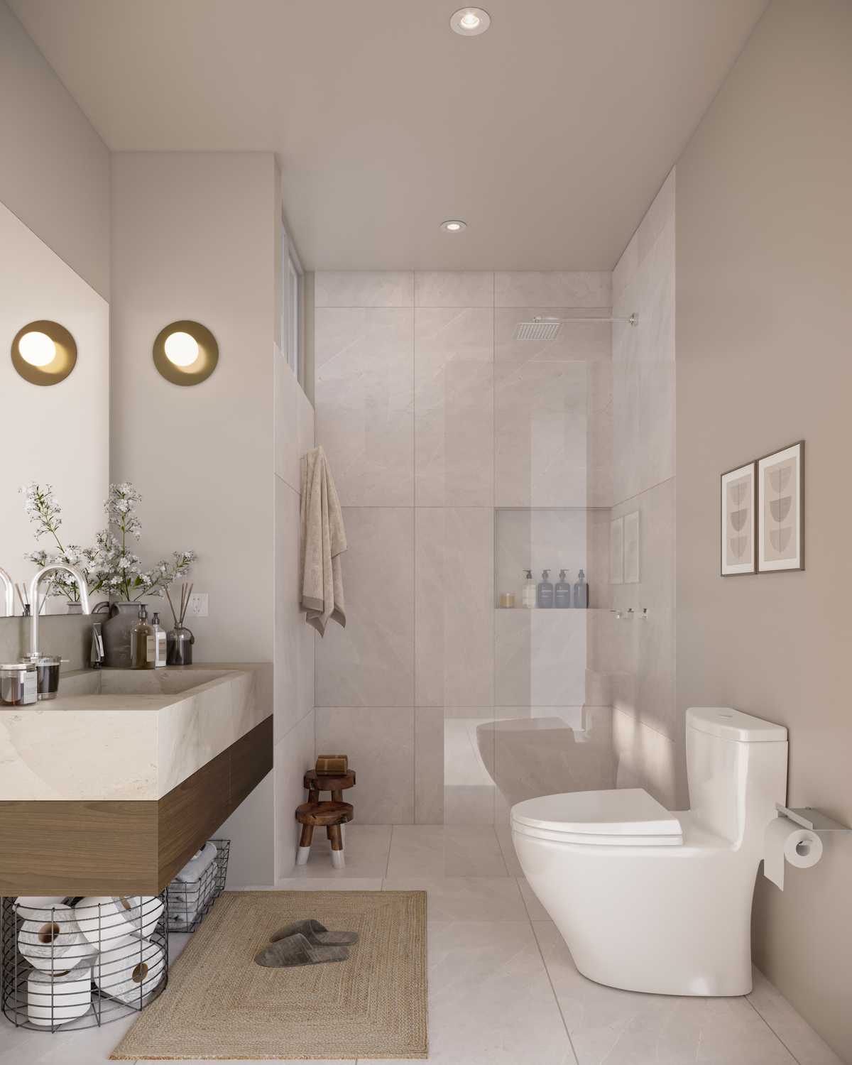 4 de 7: Baño Compartido