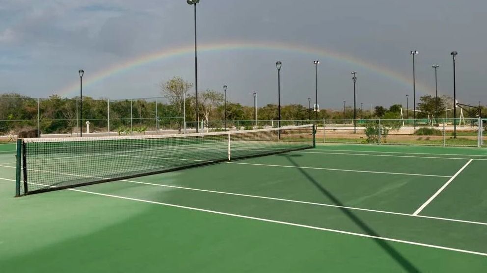 18 de 19: Cancha de Tenis