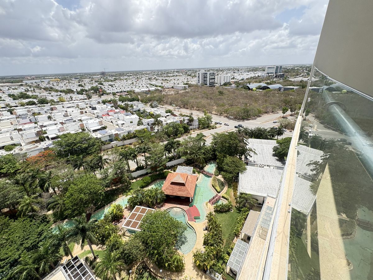 9 de 50: Vista amenidades en la terraza del departamento