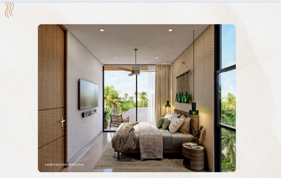 12 de 18: Habitacion principal con closet y baño completo