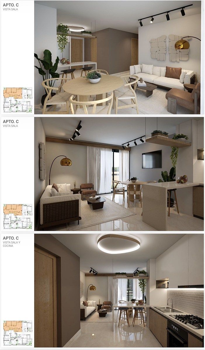 16 of 18: 3-bedroom Unit