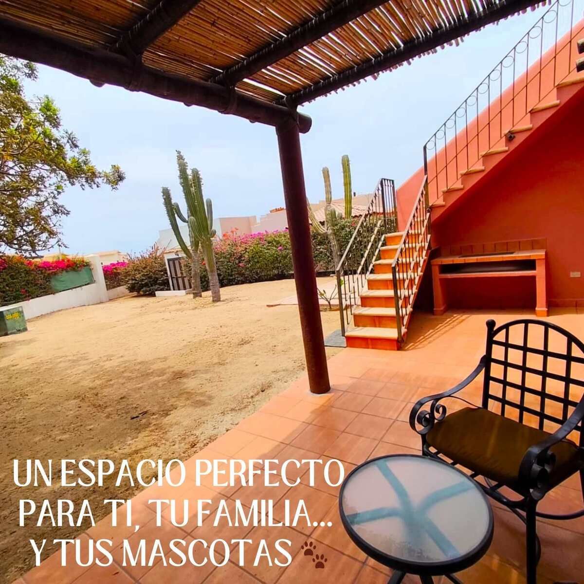Patio Trasero con Asador