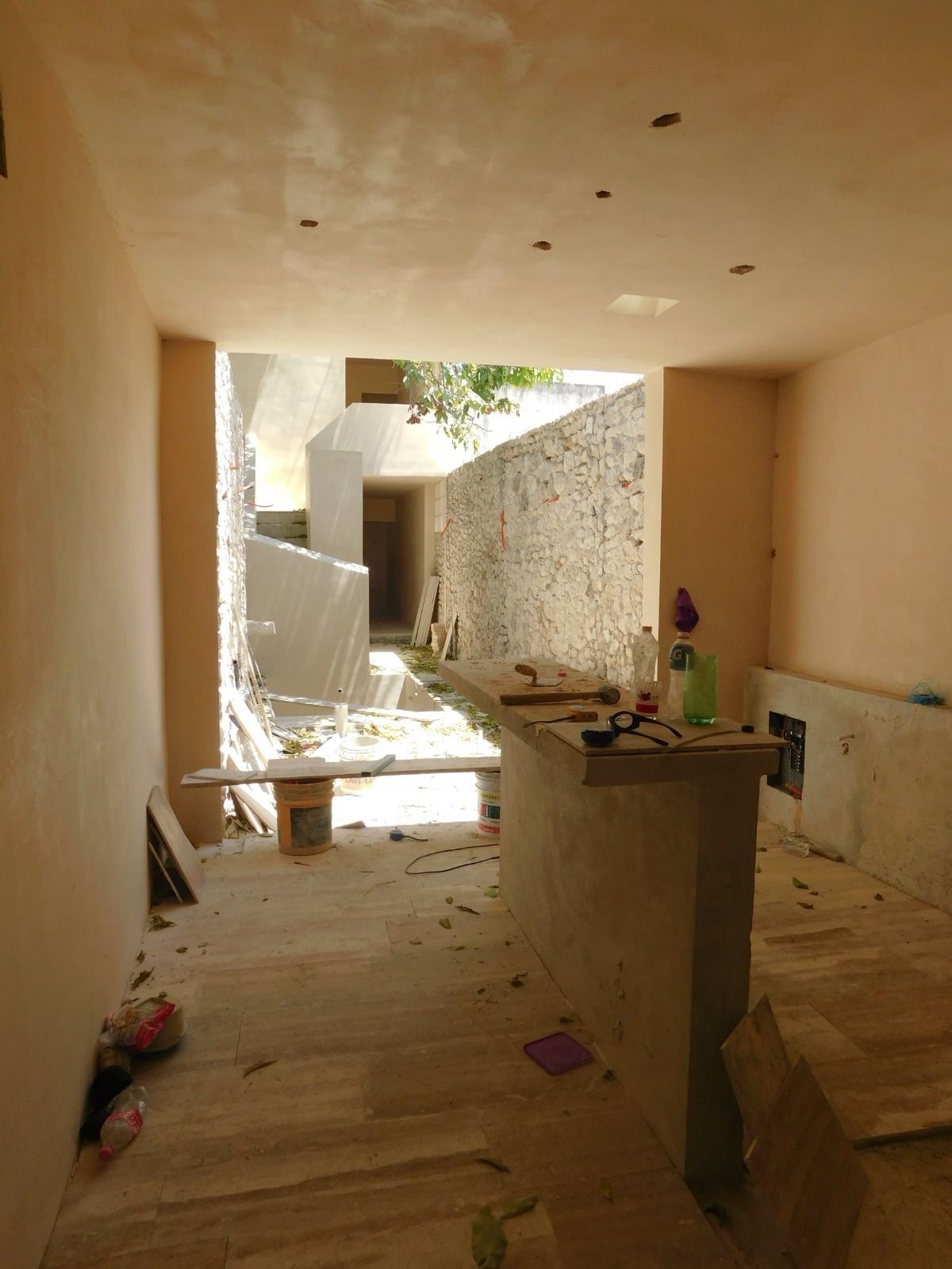 5 of 7: Avance de obra cocina
