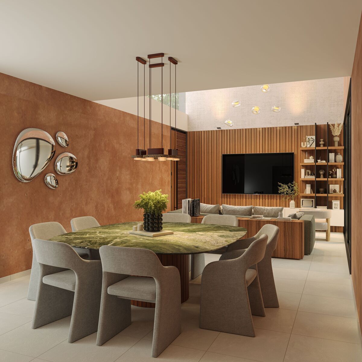 2 de 18: Sala / Comedor