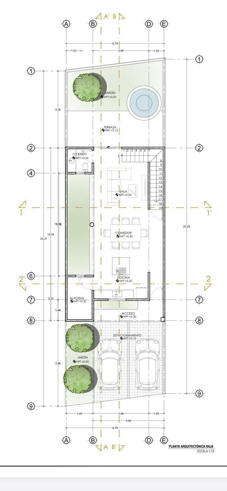 PLANO ARQ PLANTA BAJA