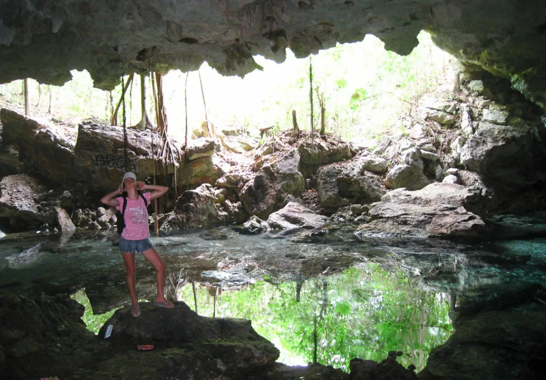 5 de 8: Cenote en Chamuyil