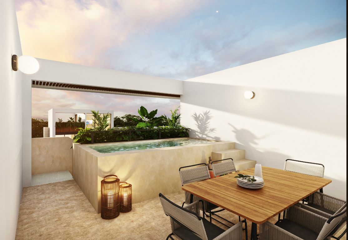 7 de 10: Rooftop con piscina