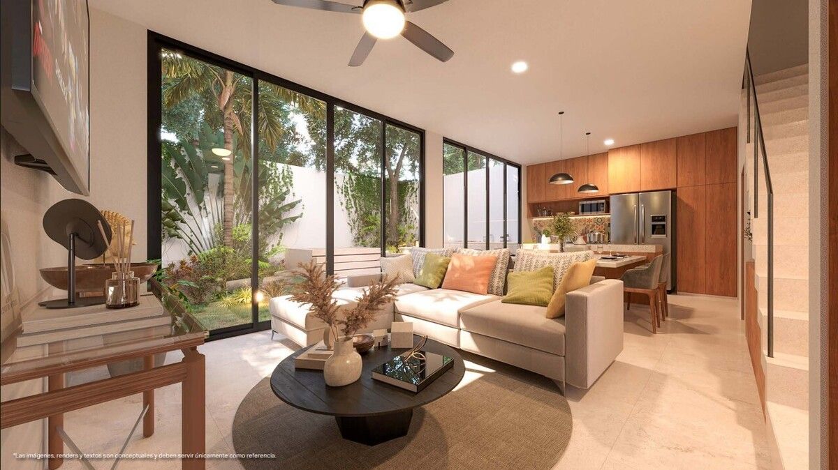1 de 12: Sala, Comedor y Cocina