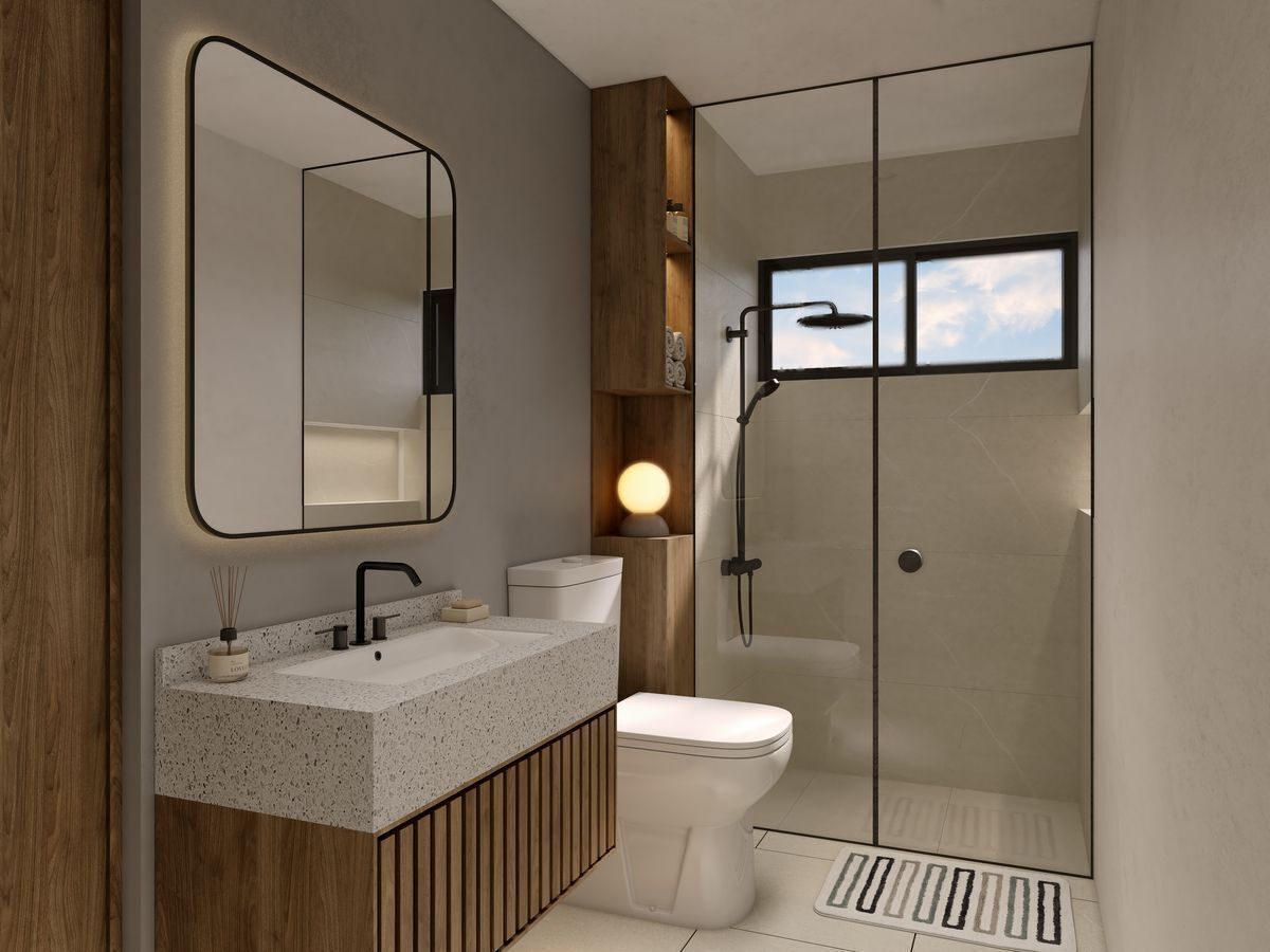 6 of 13: Baño Compartido