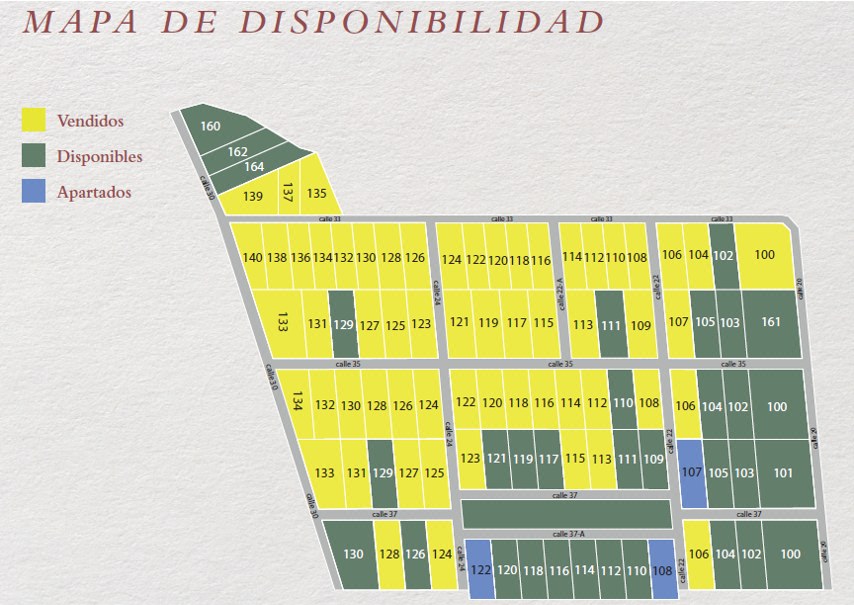 Terrenos Residenciales desde 2,135 m2 en Bosques de Chicxulub Etapa 2 y 3