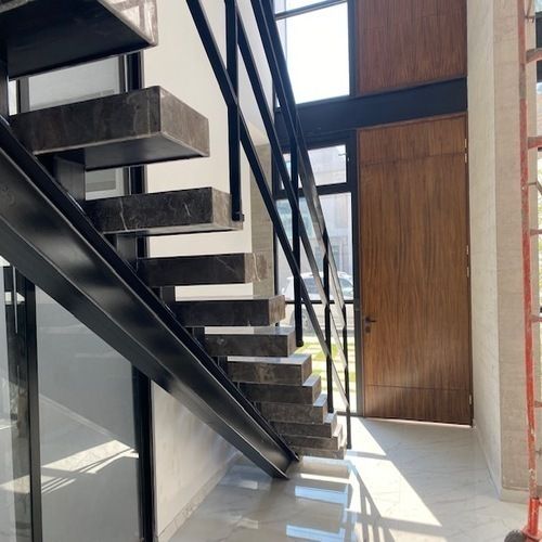 39 de 41: escalera con diseño moderno