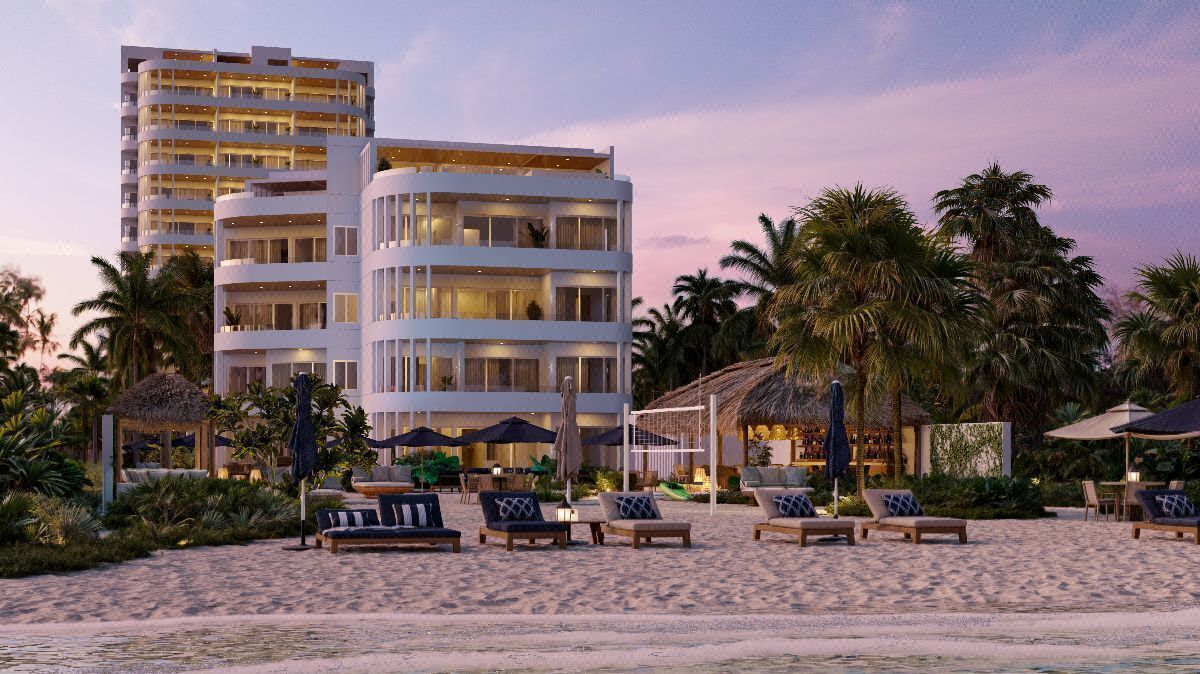 Departamento en Venta Frente al Mar en la Playa de San Benito, Merida