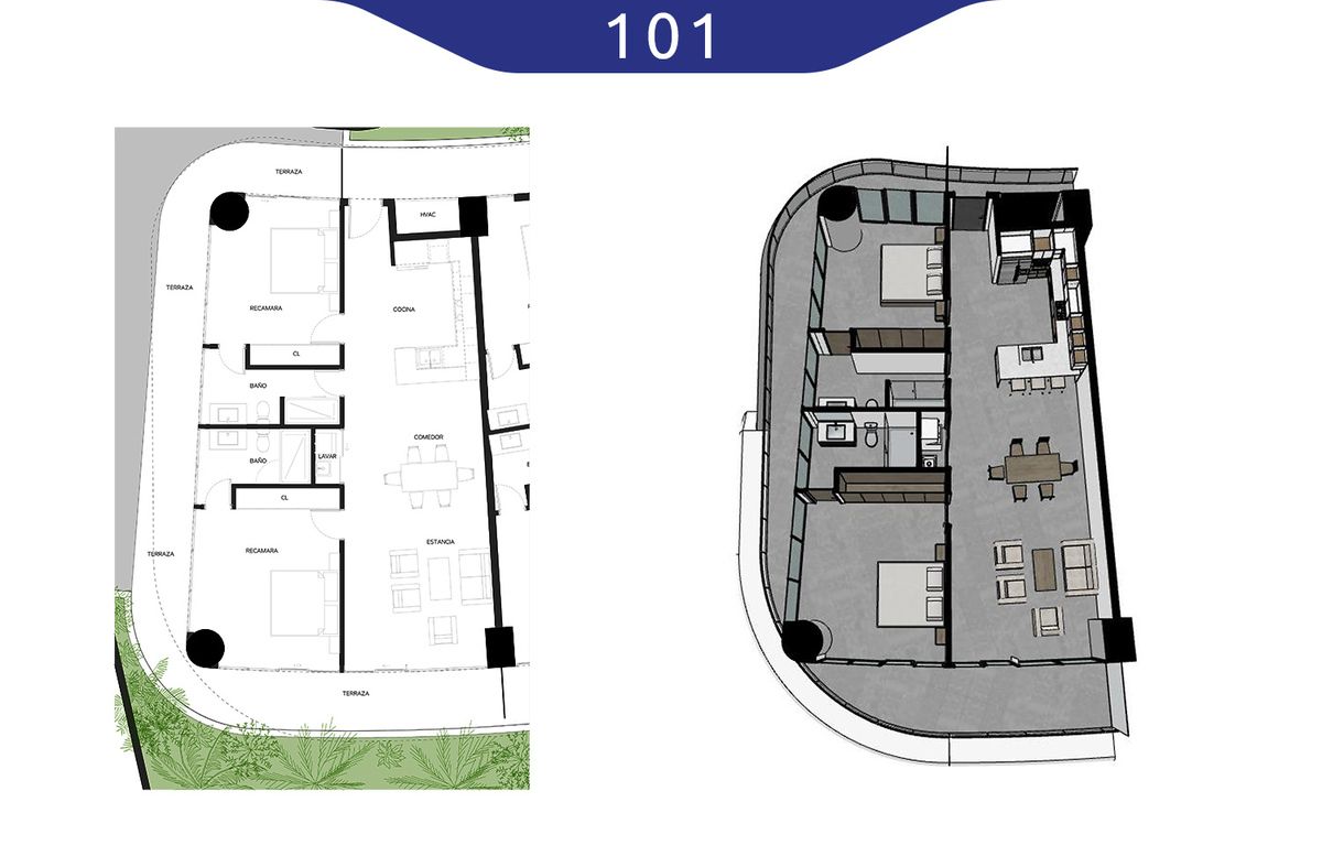 1 de 1: Departamento 101 Crystal Cove