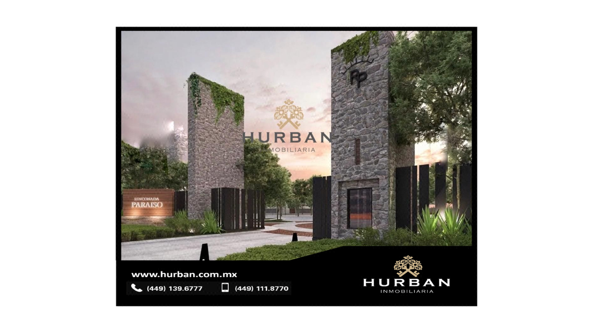 HURBAN VENDE terreno de particular en Residencial campestre Hacienda Paraiso.