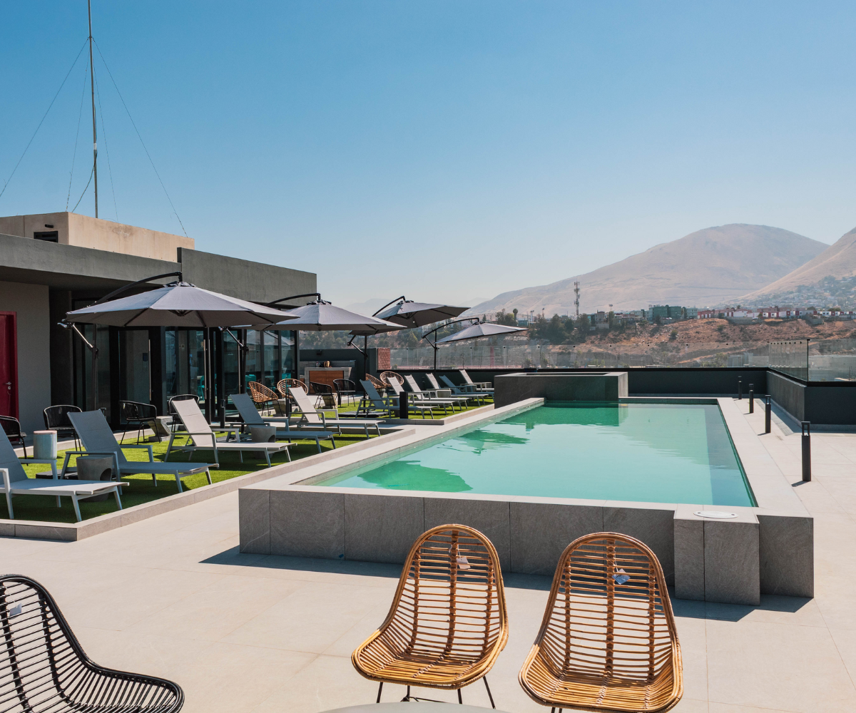 1 de 19: Piscina climátizada en ROOF TOP