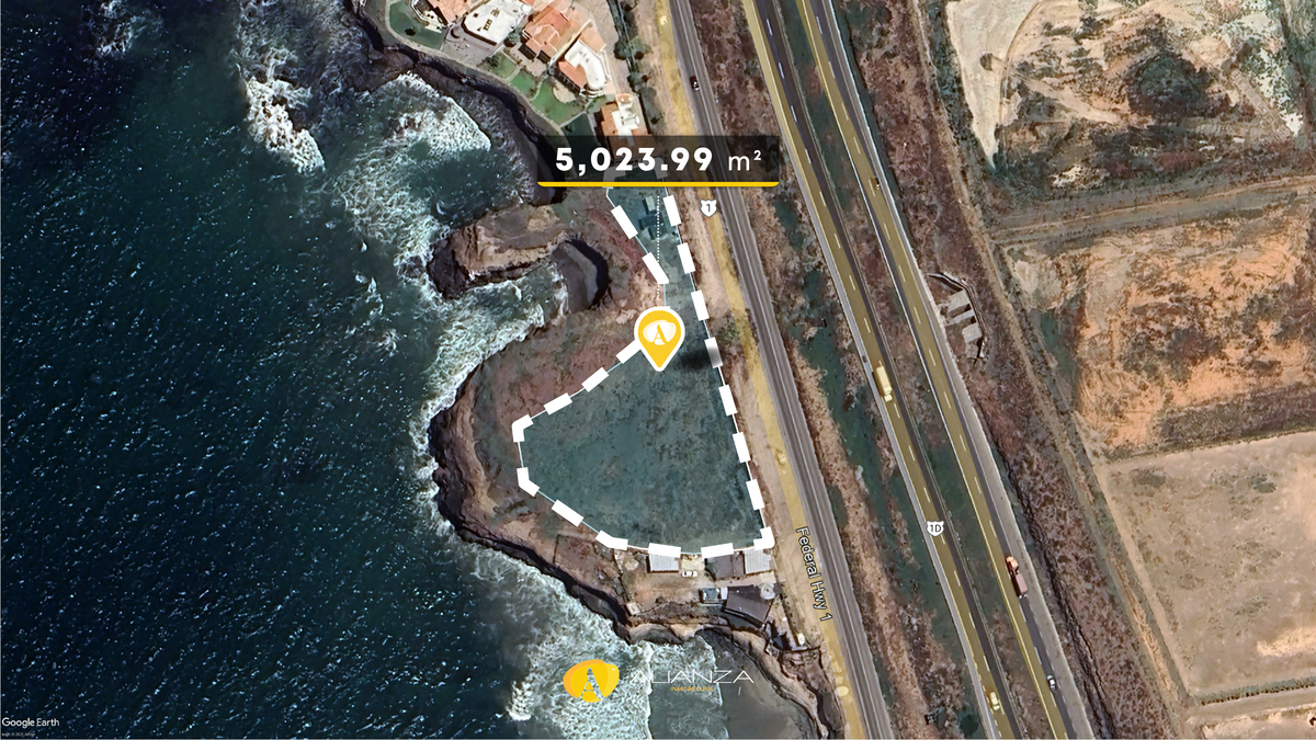 Terreno Exclusivo en Acantilado en Venta en Primo Tapia Rosarito