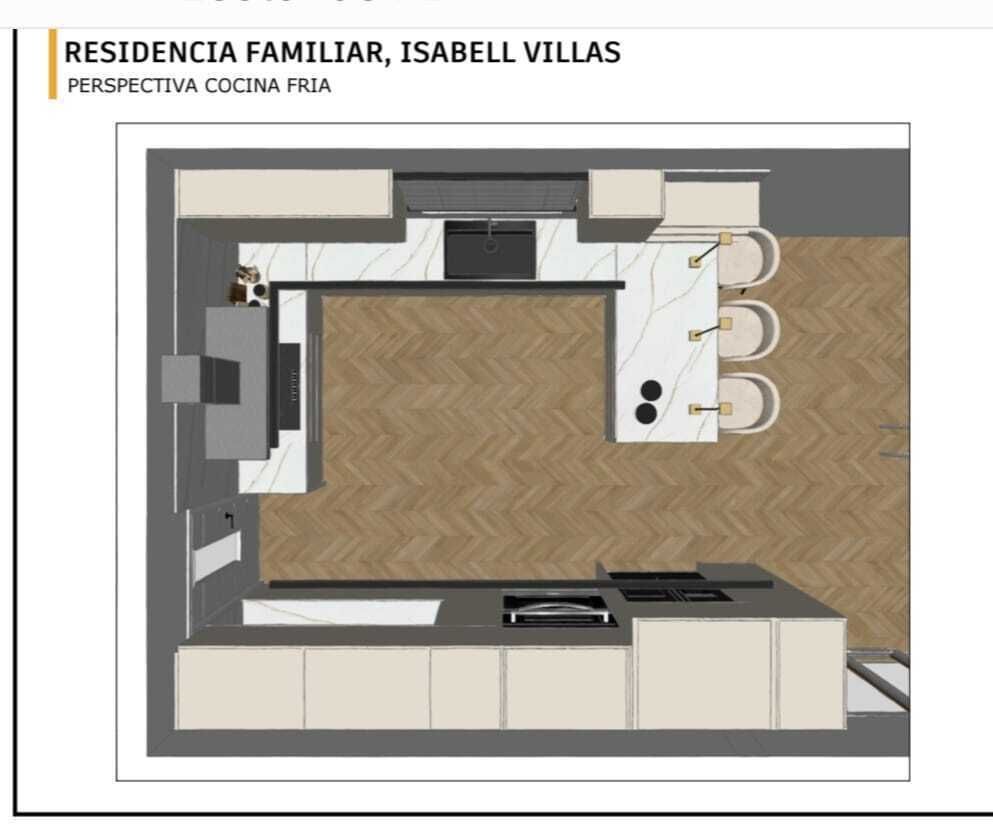9 de 32: Diseño cocina fria