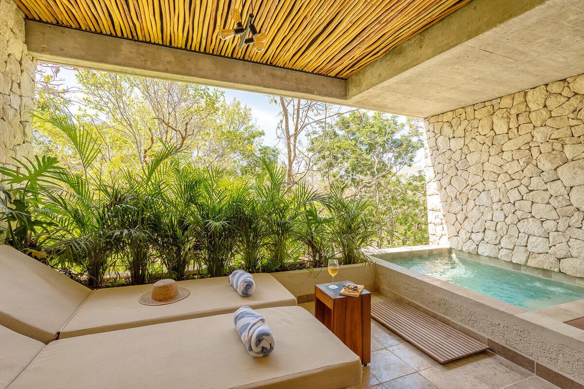 1 de 11: Terraza y alberca privada
