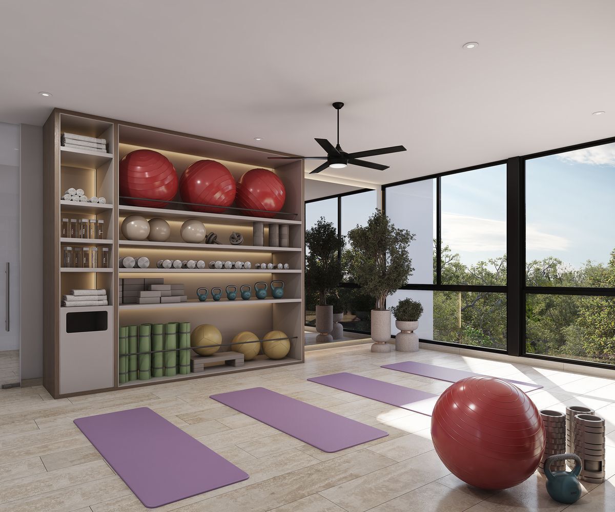 11 de 13: IMAGEN ILUSTRATIVA FITNESS ROOM