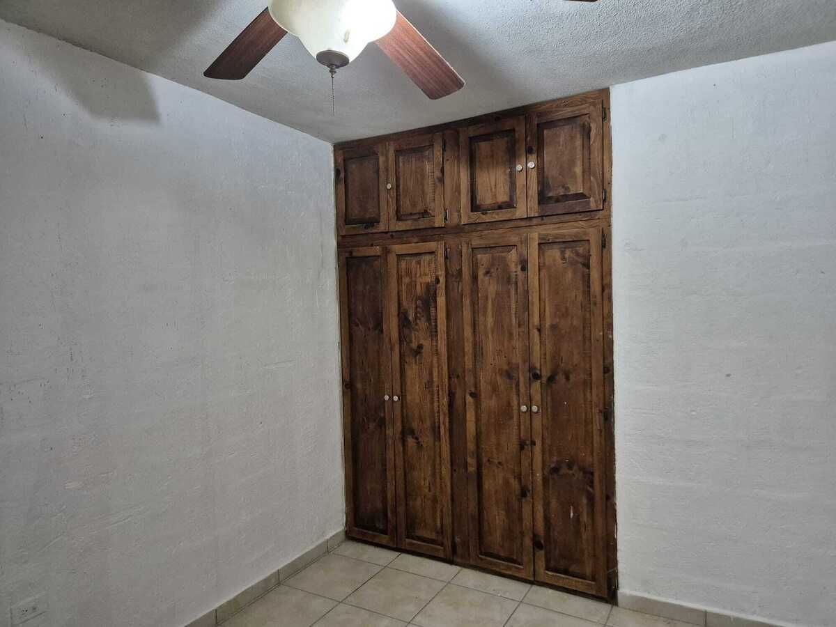 Closet de madera en recamara