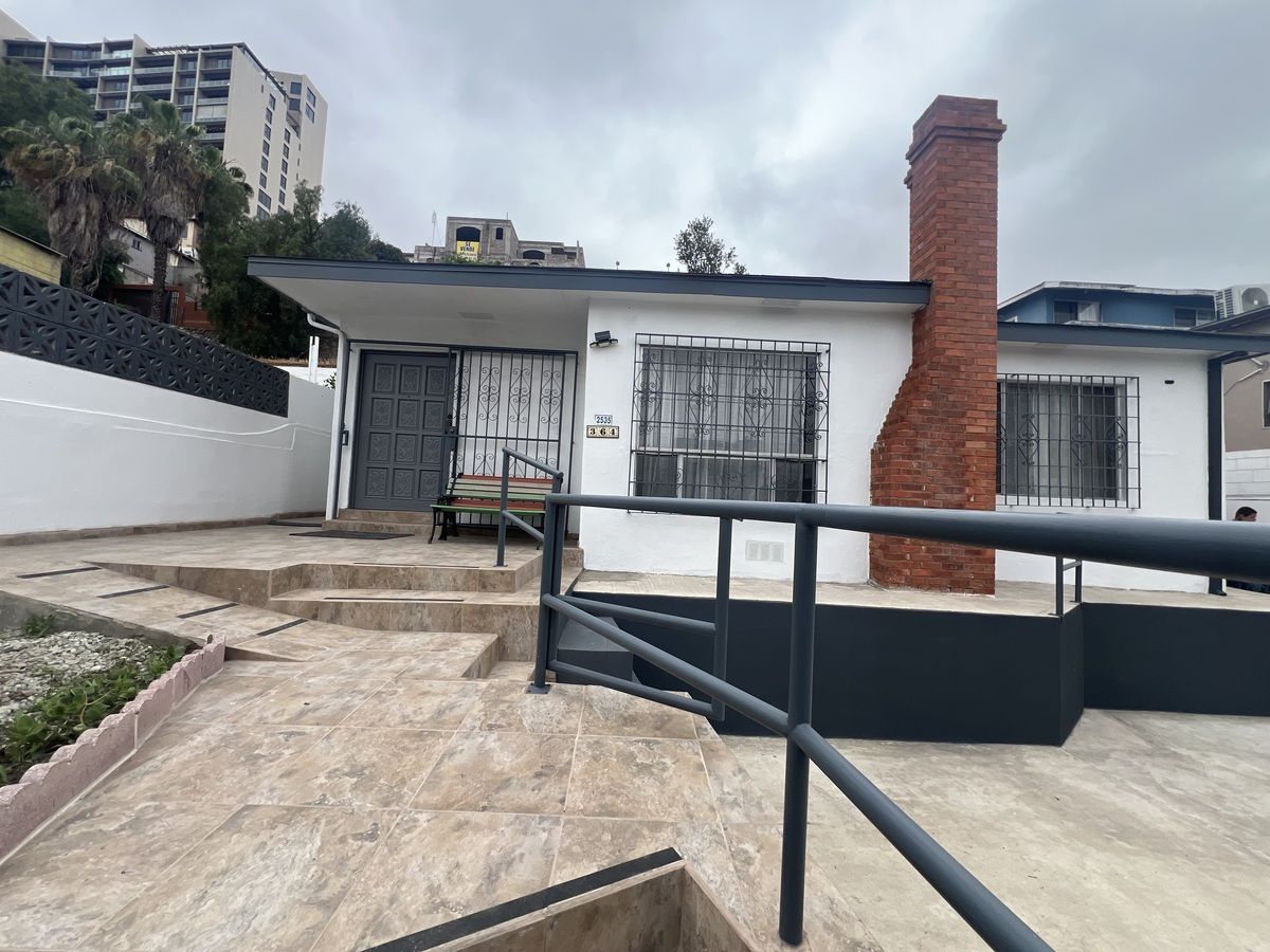 Entrada a la casa.