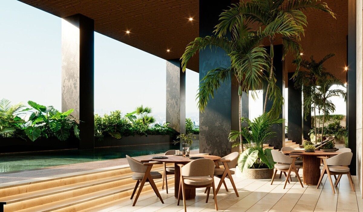 7 de 13: Terraza y Alberca