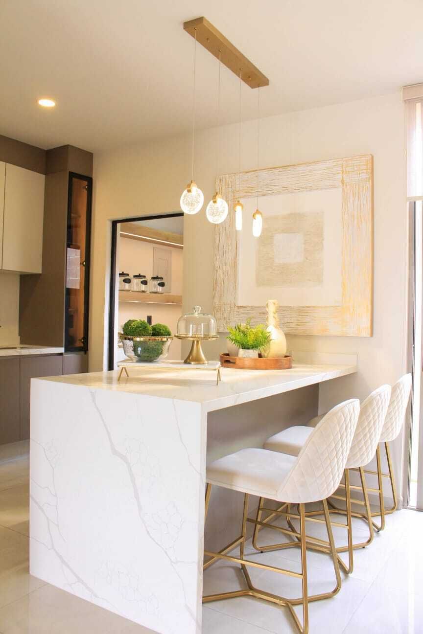 5 de 20: vista cocina con barra