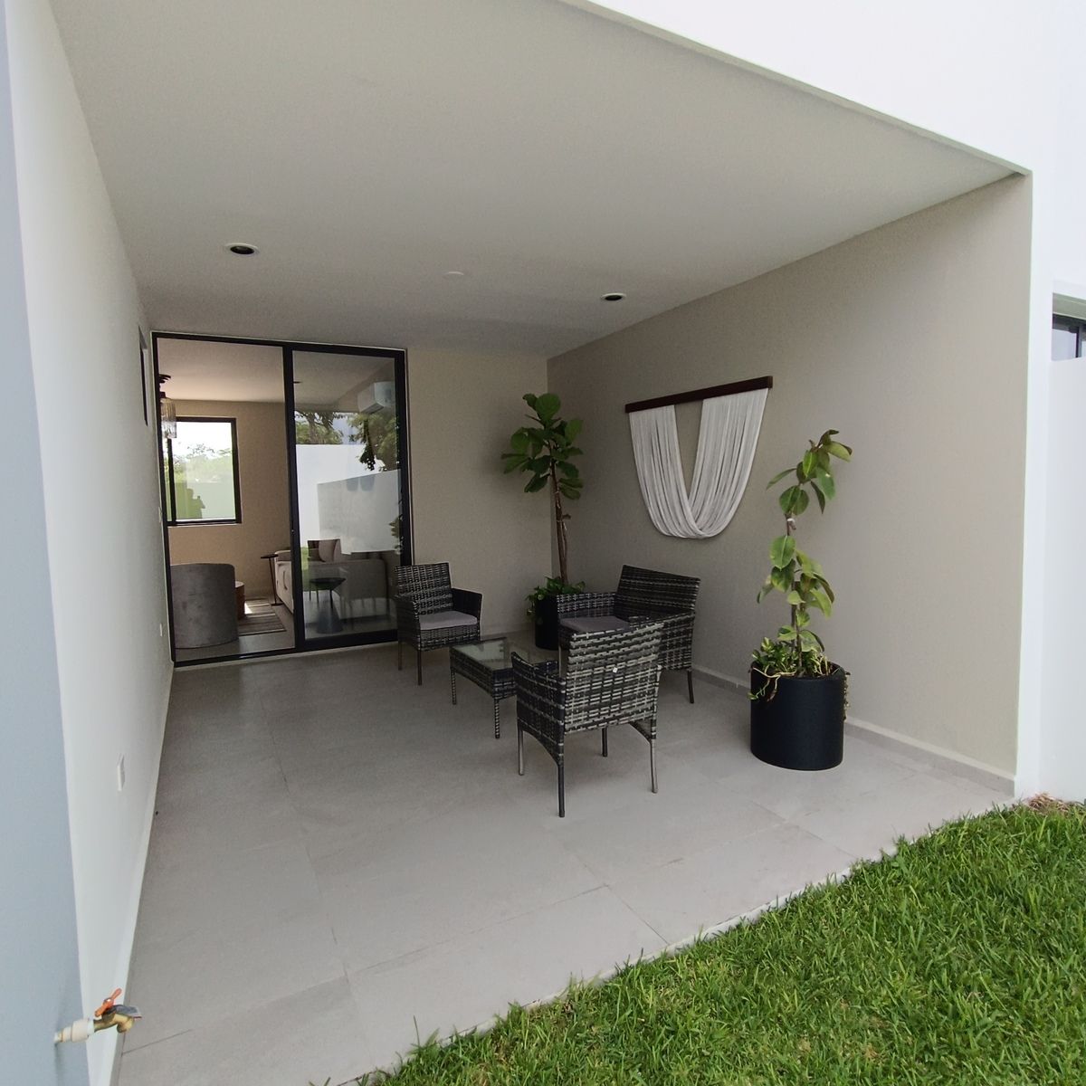 5 de 9: Terraza techada