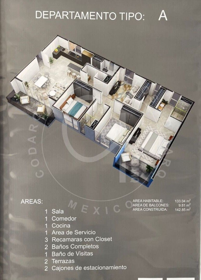Sale of Ph Apartments in Brisas City - foto 2