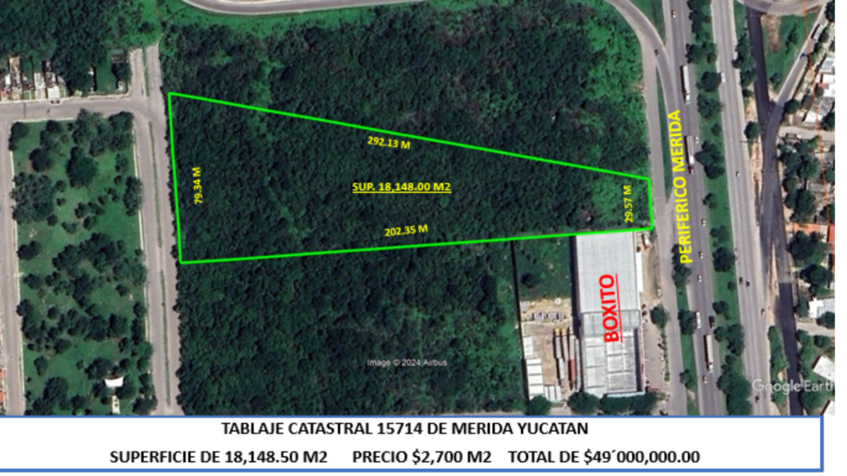 Venta Terreno / Lote Tixcacal Opichen - Mérida