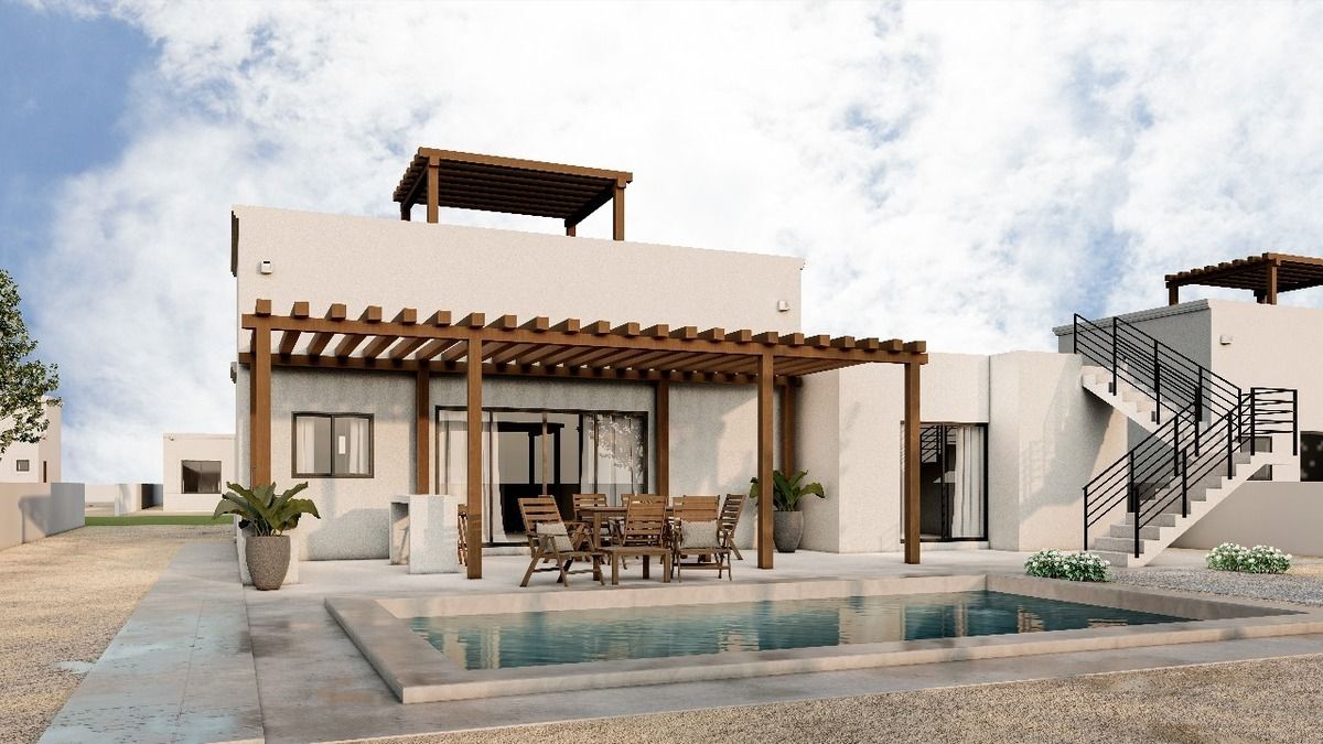 5 de 27: Proyectos conceptual - Patio trasero - vista 2