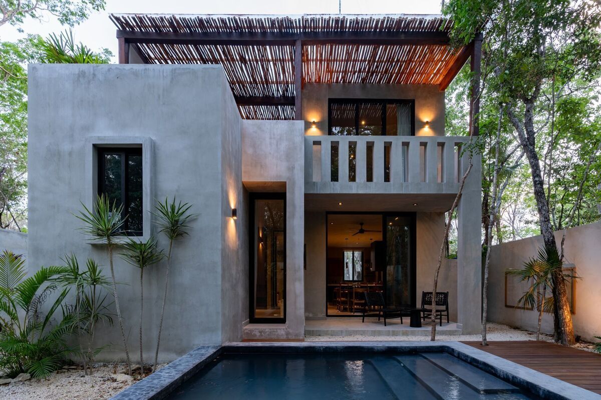5 of 28: Luxury jungle home with private pool in Tulum