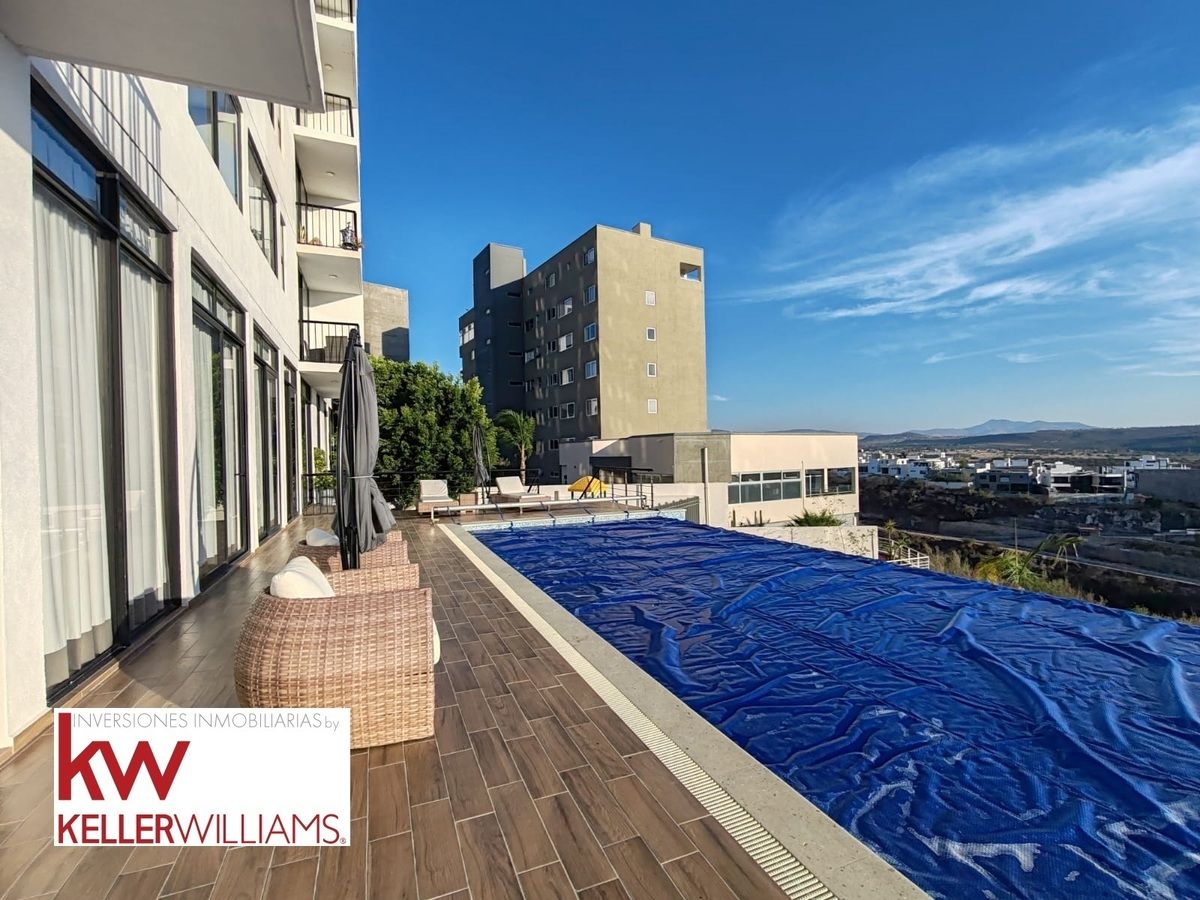 Departamento Amueblado en Renta PH en Cañadas del Lago, Corregidora