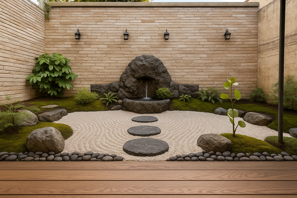 5 de 33: Jardin trasero (imagen artificial)