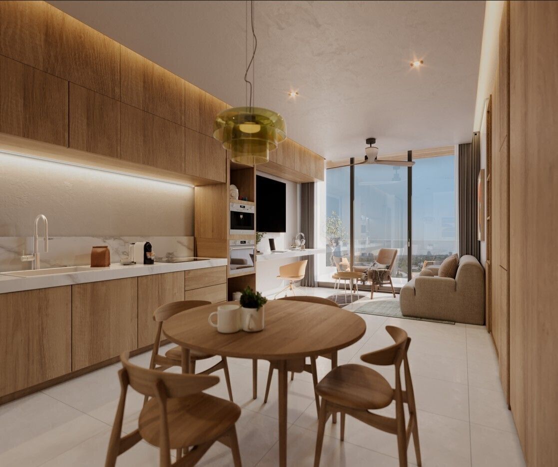 2 de 9: Sala, Comedor y Cocina