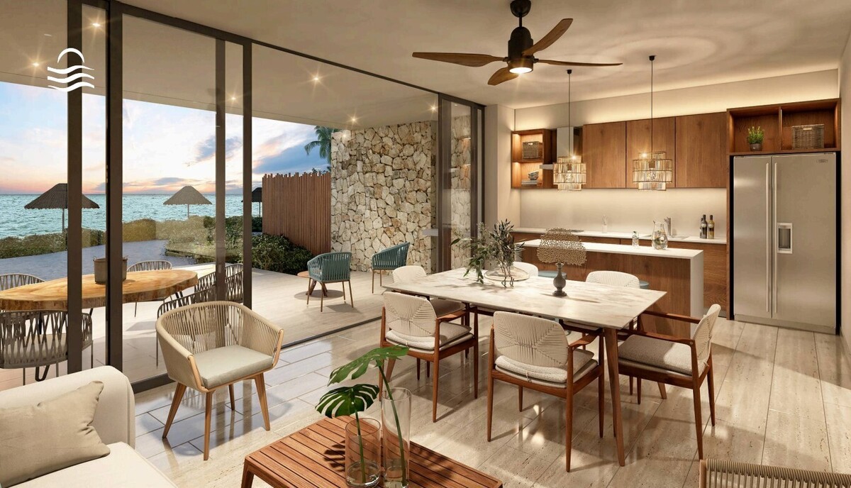1 de 10: Sala, Comedor y Cocina