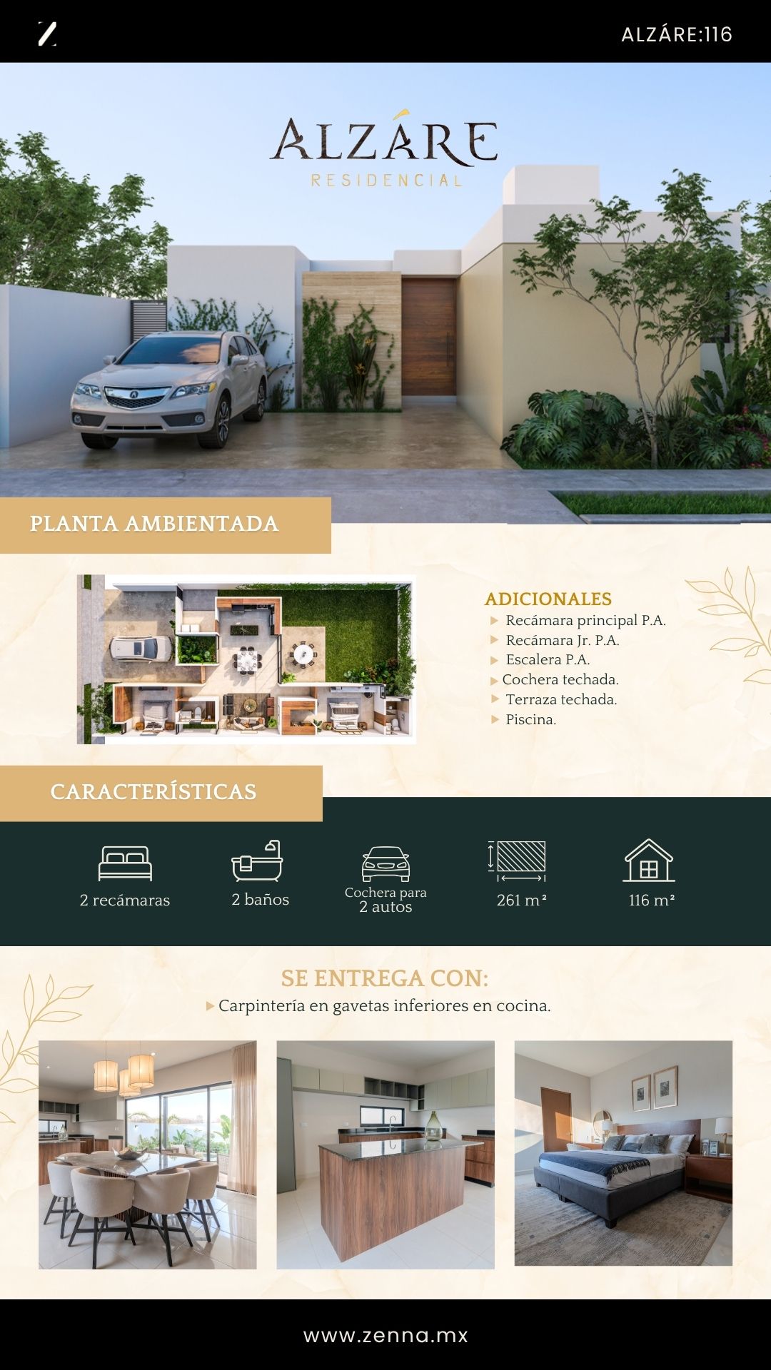 15 de 15: CASA MUESTRA CON ADICIONALES INCLUIDOS