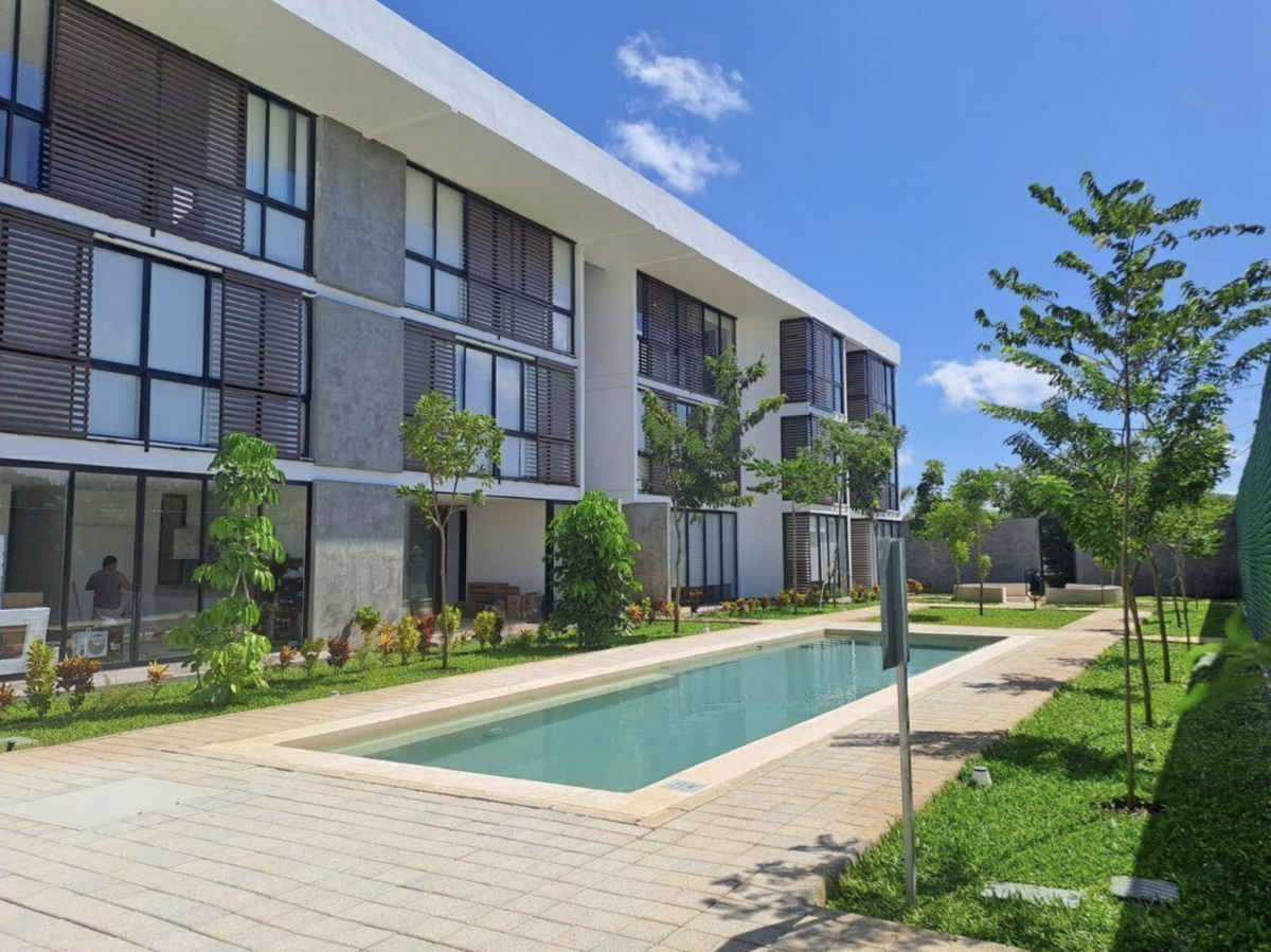 Departamento en renta en Merida, Zona de la Anahuac Mayab con Piscina