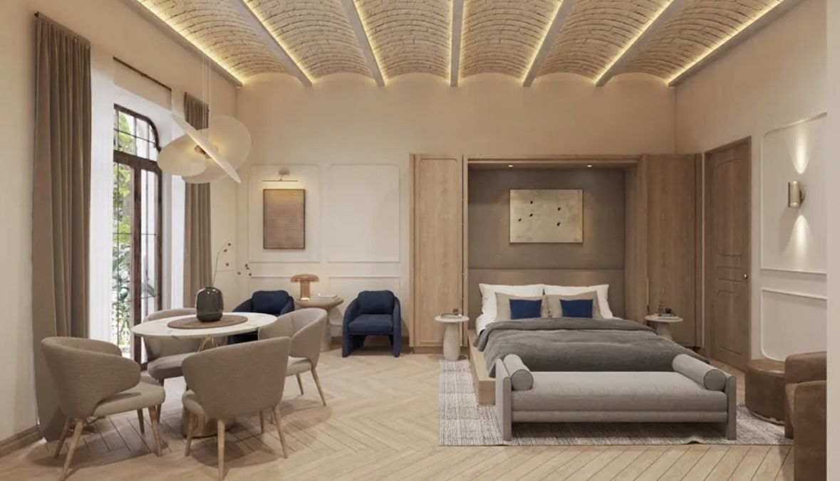 12 de 14: Espacios con cama