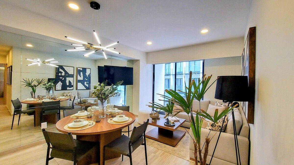 1 de 28: Estancia con vista al balcón