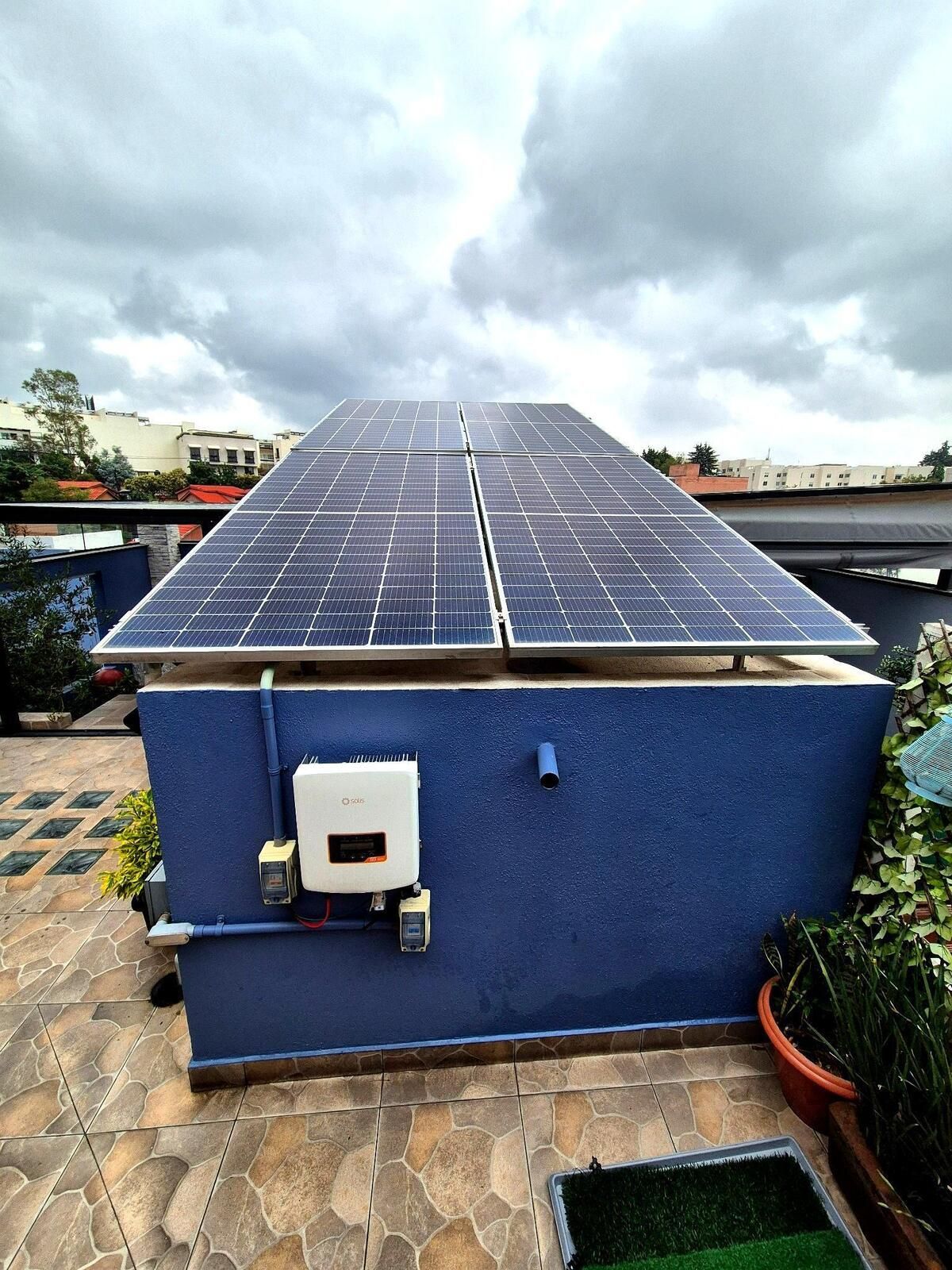 16 de 17: Páneles solares