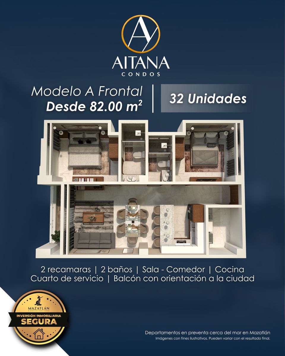 Departamento en Palos Prietos, Mazatlán, foto 18 de 18