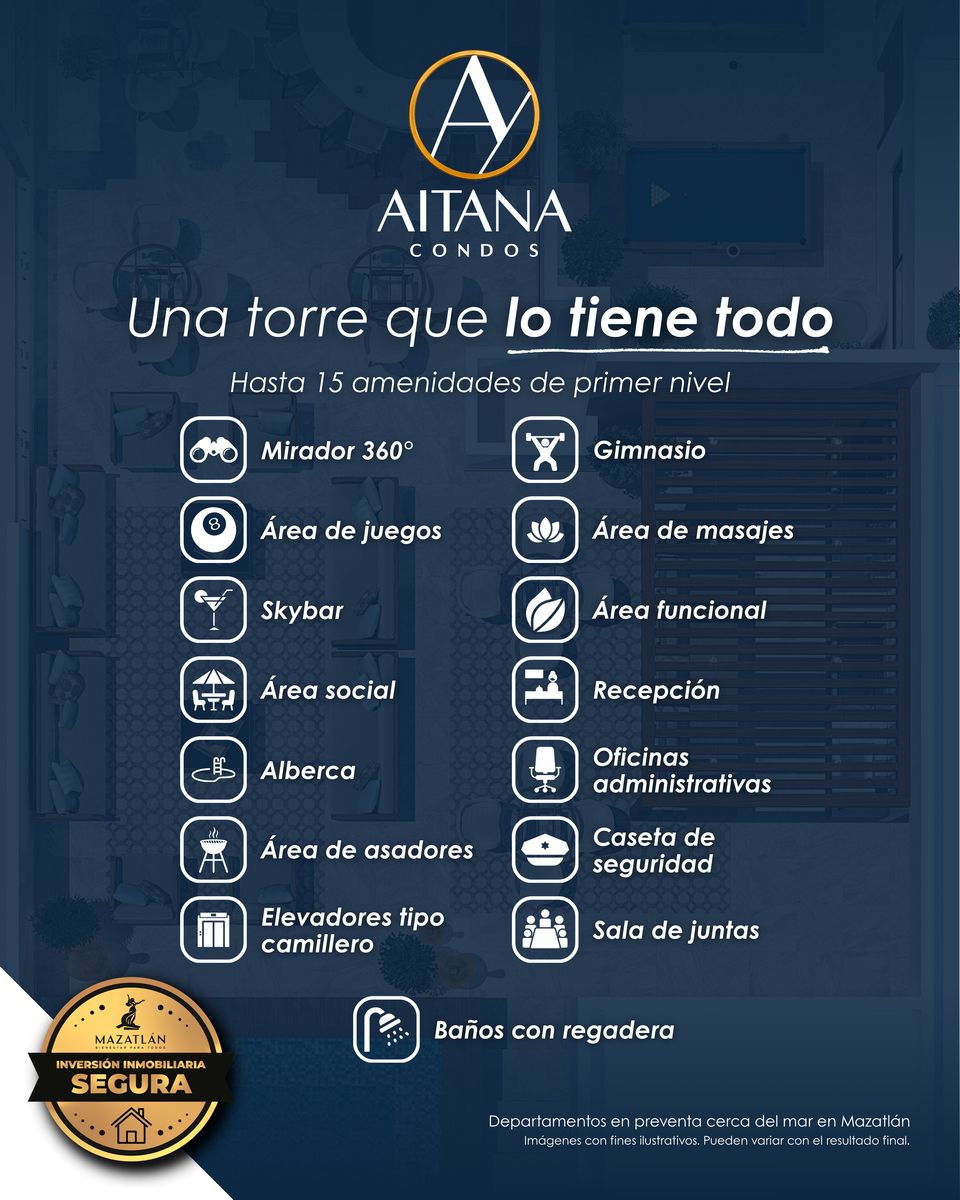 Departamento en Palos Prietos, Mazatlán, foto 4 de 18