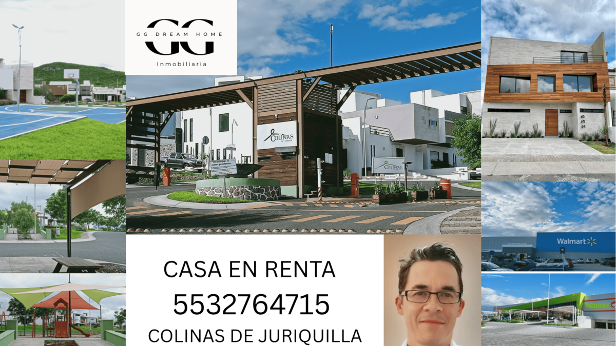 1 de 34: CASA EN RENTA COLINAS DE JURIQUILLA, QUERETARO