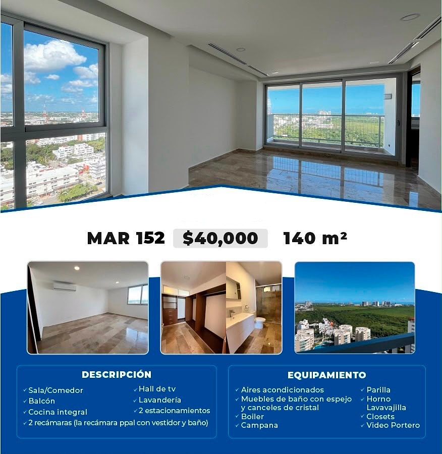 Apartamento em Zona Hotelera, Benito Juárez, foto 6 de 12