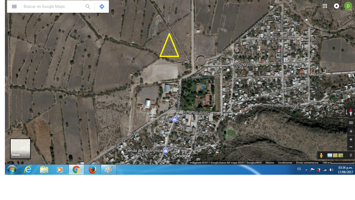 2 de 4: Terreno plano, junto a ex-hacienda televisa