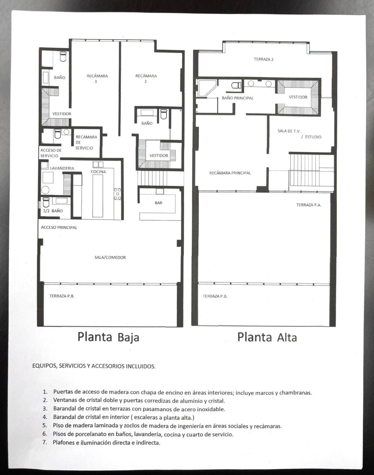 5 de 13: Planos de ambas plantas