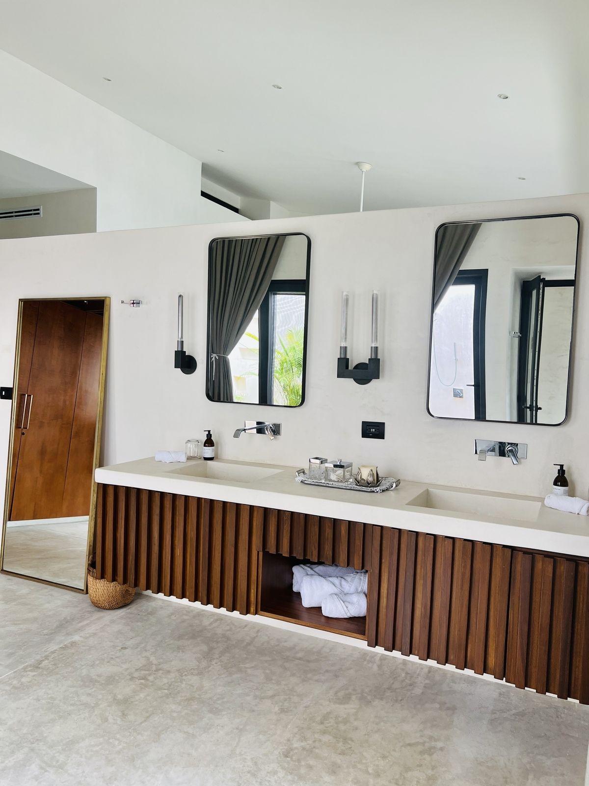 6 of 48: Master bathroom double sinks
